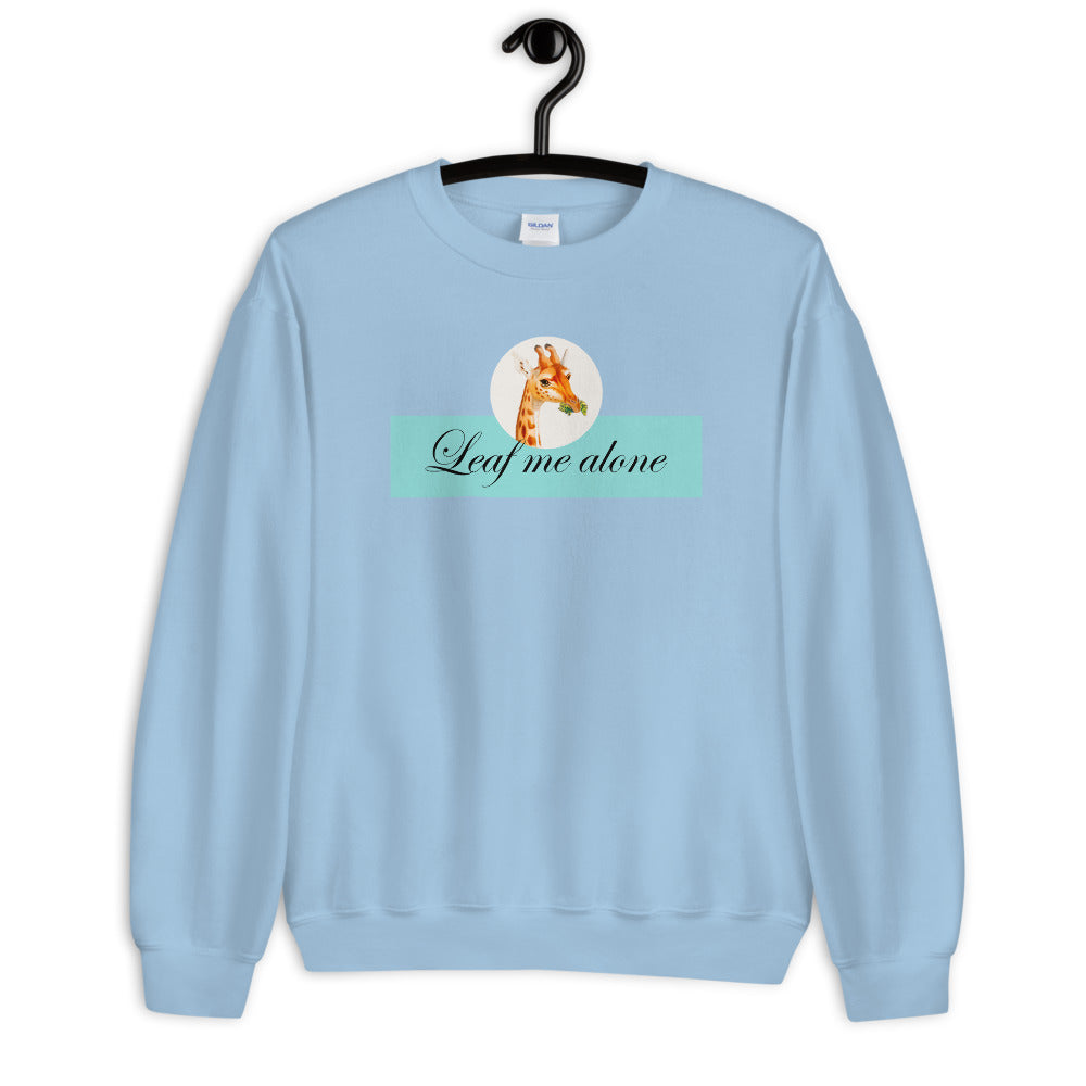 Leaf Me Alone Unisex Jumper