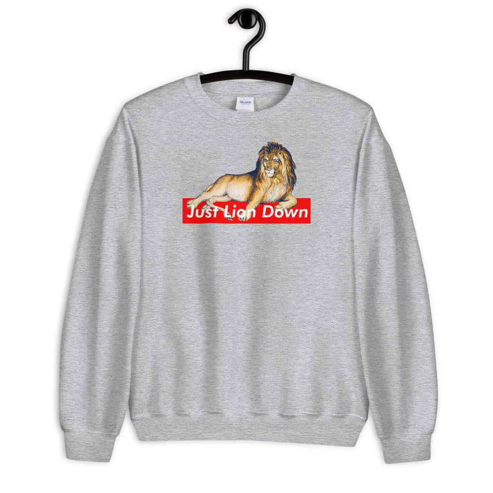Just Lion Down Unisex Jumper