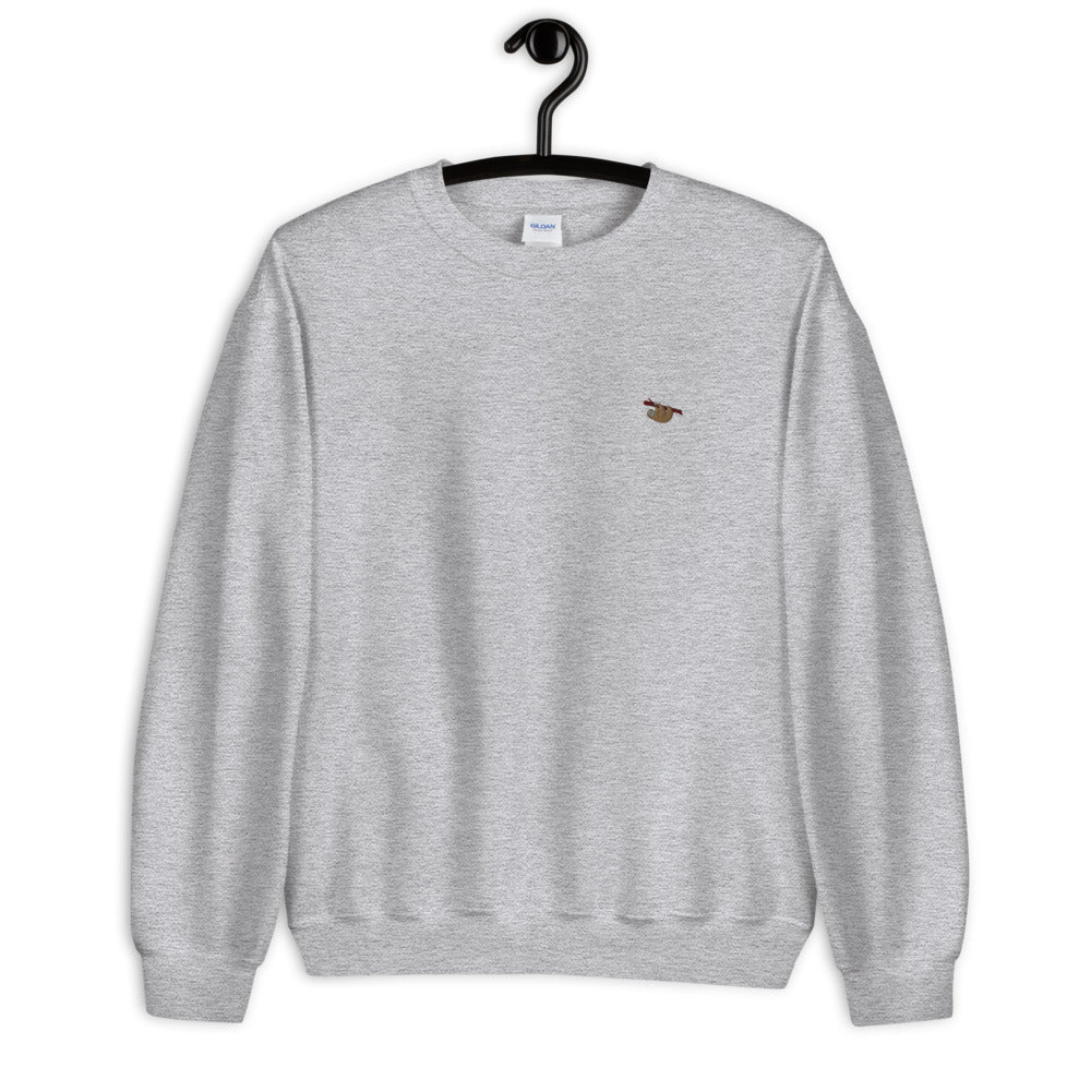 grey sloth jumper